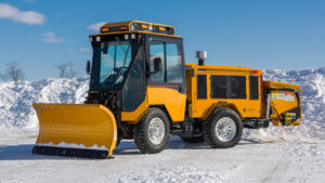 Trackless Double Trip Sidewalk Plow