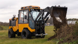 Trackless Front End Loader