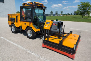 Trackless Infrared Asphalt Heater