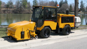 Trackless Pickup Sweeper