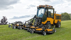 Trackless Rotary Finishing Mower