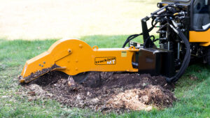Trackless Stump Grinder
