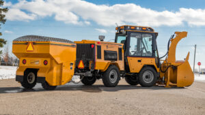 Trackless Tow Behind Spreader